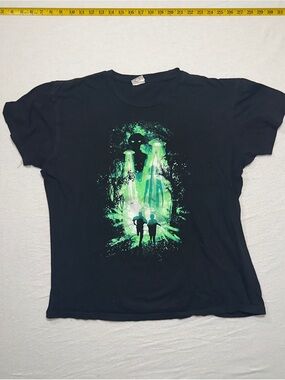 Y2K x-files graphic t